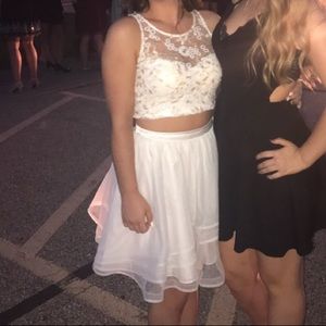 Two piece homecoming dress. Size 5.